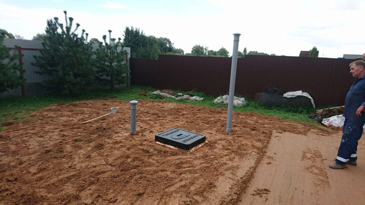 «Тингард 1900» - пластиковый бесшовный погреб