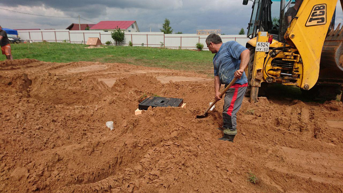 «Тингард 1900» - пластиковый бесшовный погреб